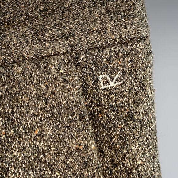 45rpm Size 34 Grey Melange Cotton Blend Straight Casual Pants - Picture 2 of 6